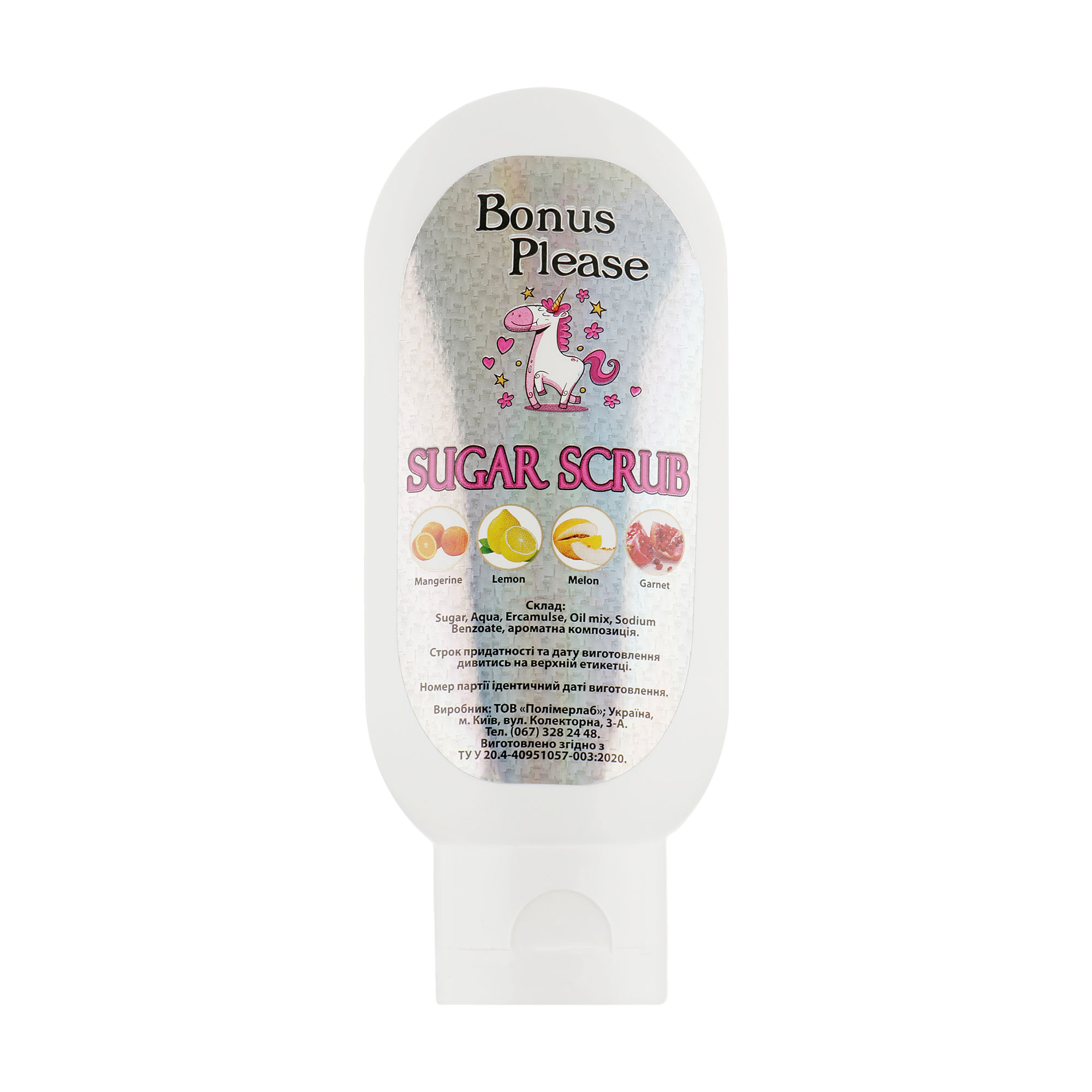 Цукровий скраб для тіла Bonus Please Sugar Scrub Диня, 100 г